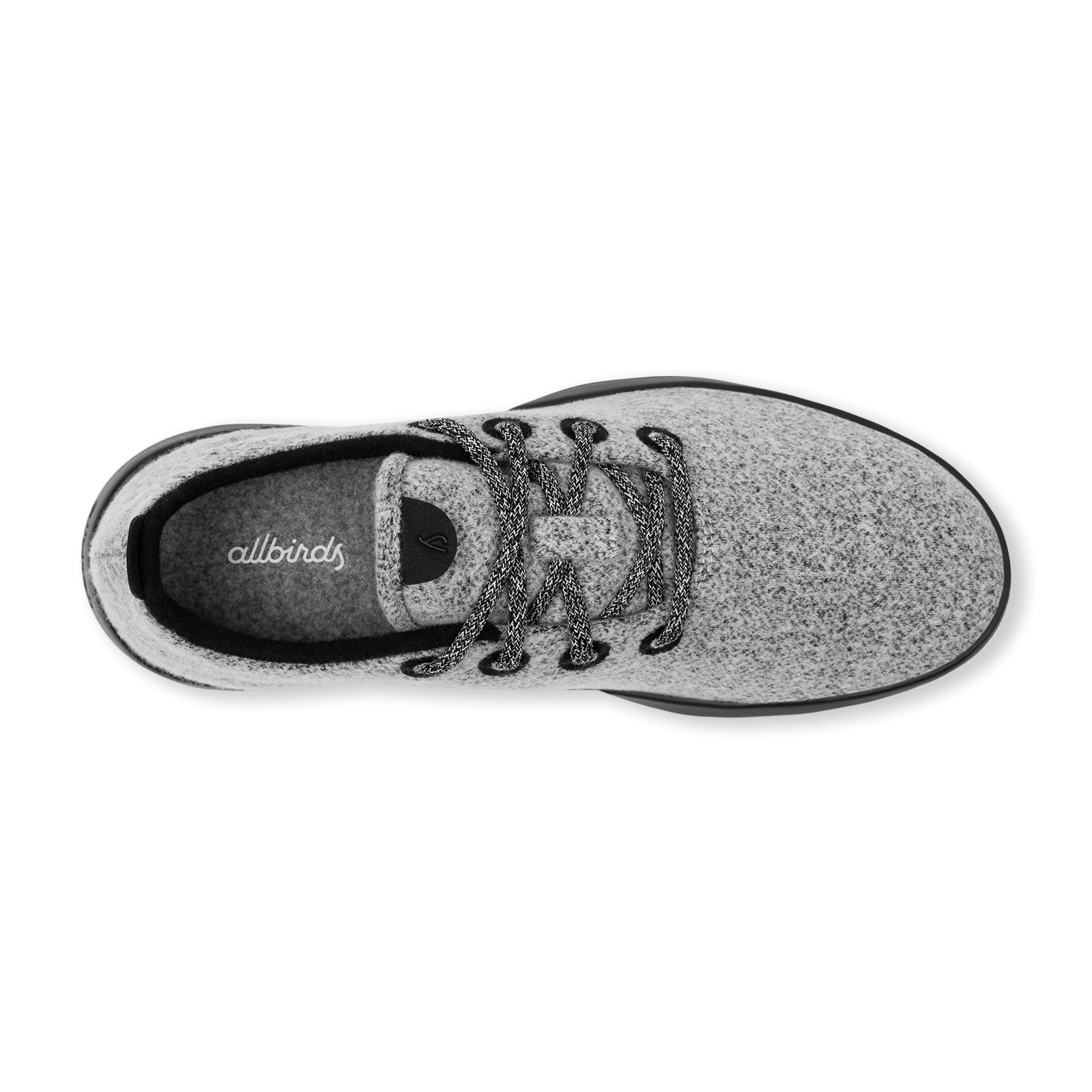 Men's Wool Runners - Dapple Grey (Natural Black Sole)