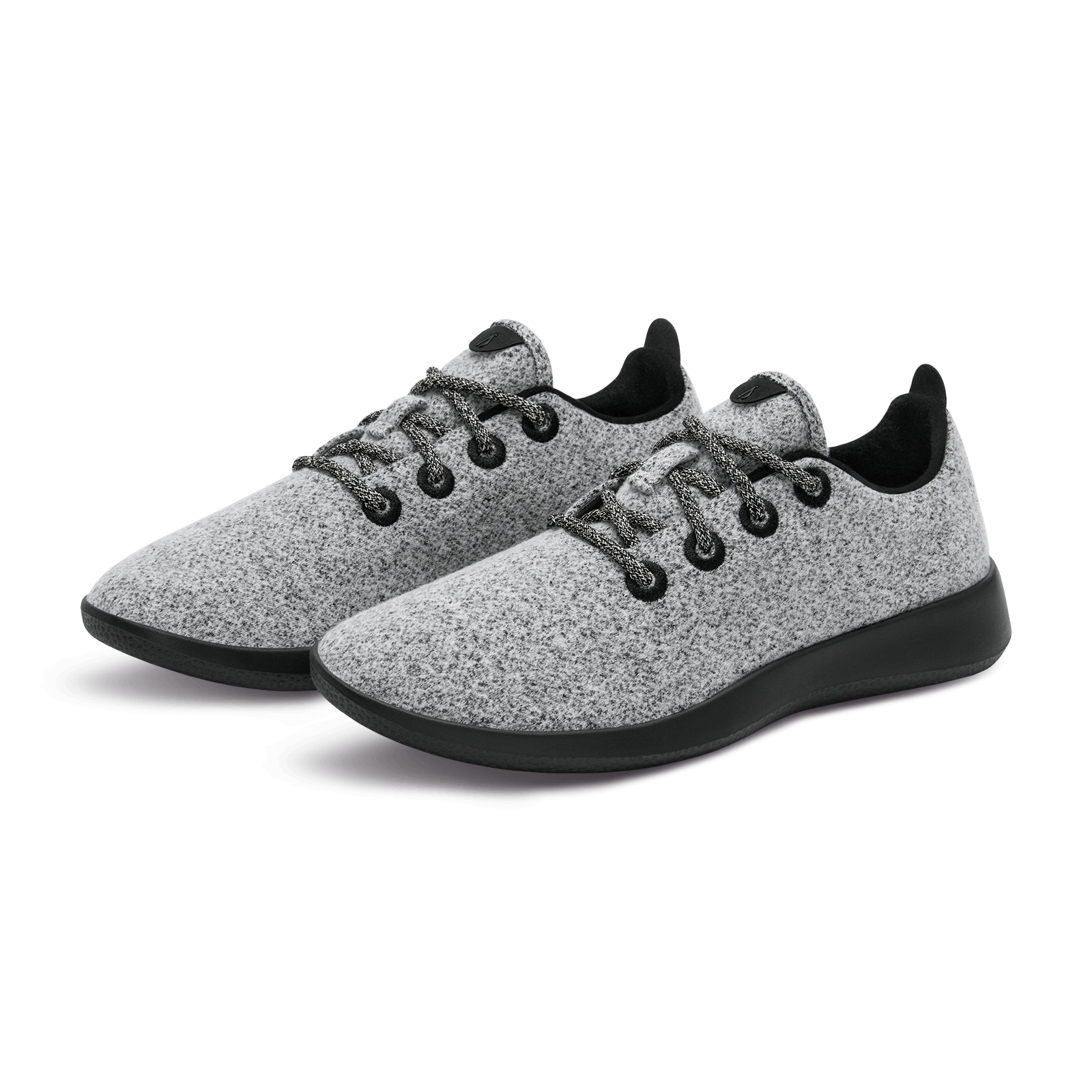 Men's Wool Runners - Dapple Grey (Natural Black Sole)