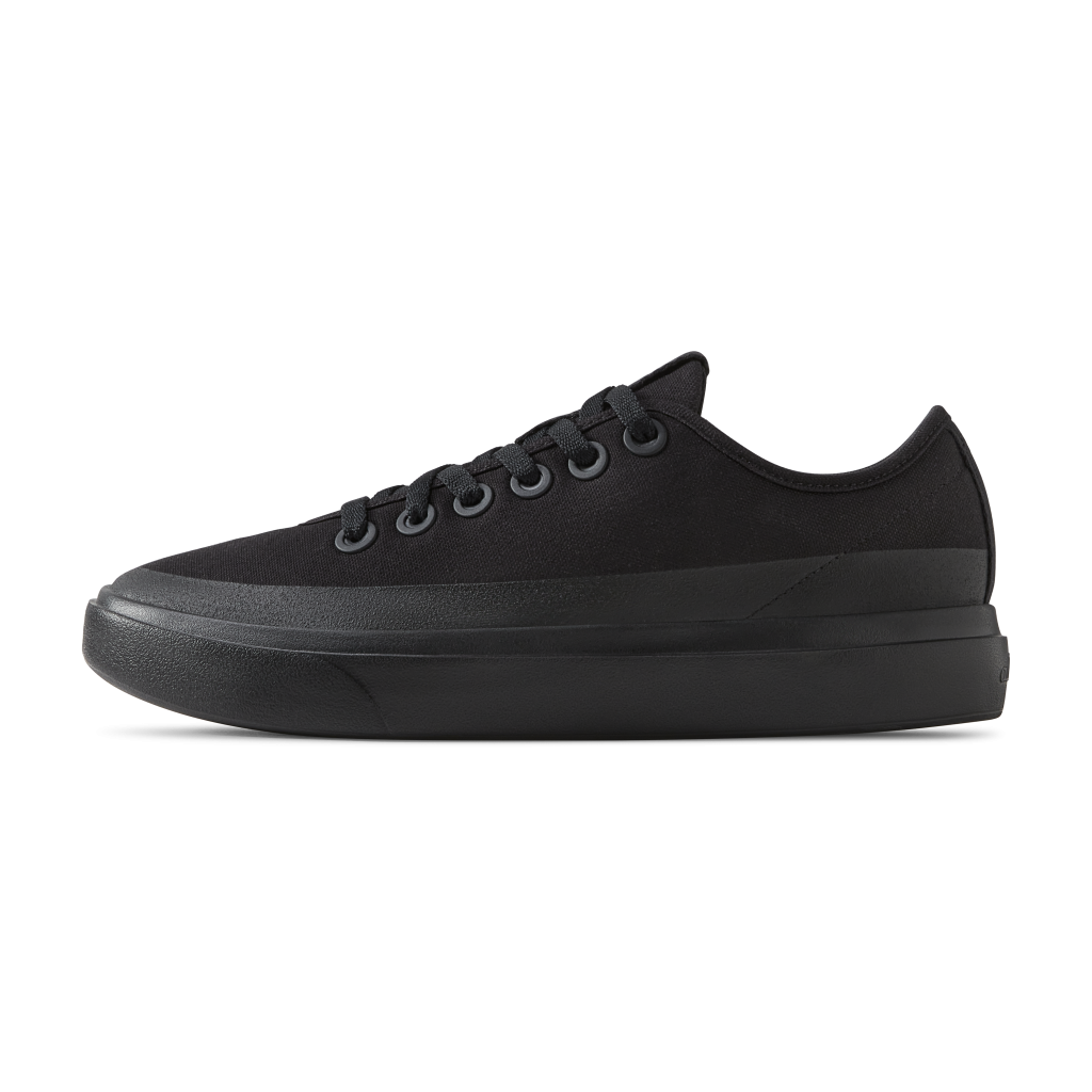 Women's Canvas Pipers - Natural Black (Natural Black Sole) - 1
