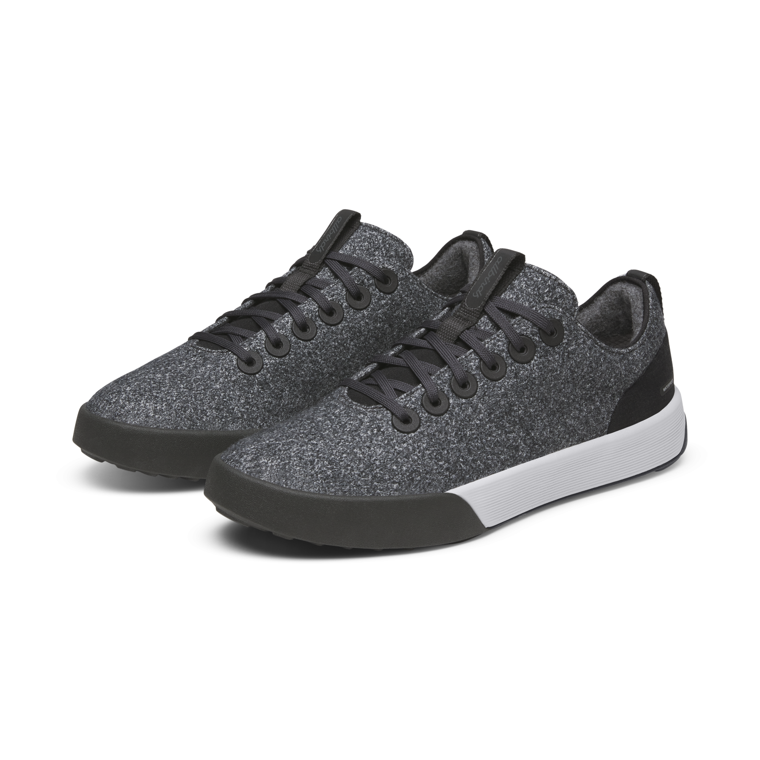 Men's Wool Cruiser Waterproof - Dark Grey (Light Grey Sole)