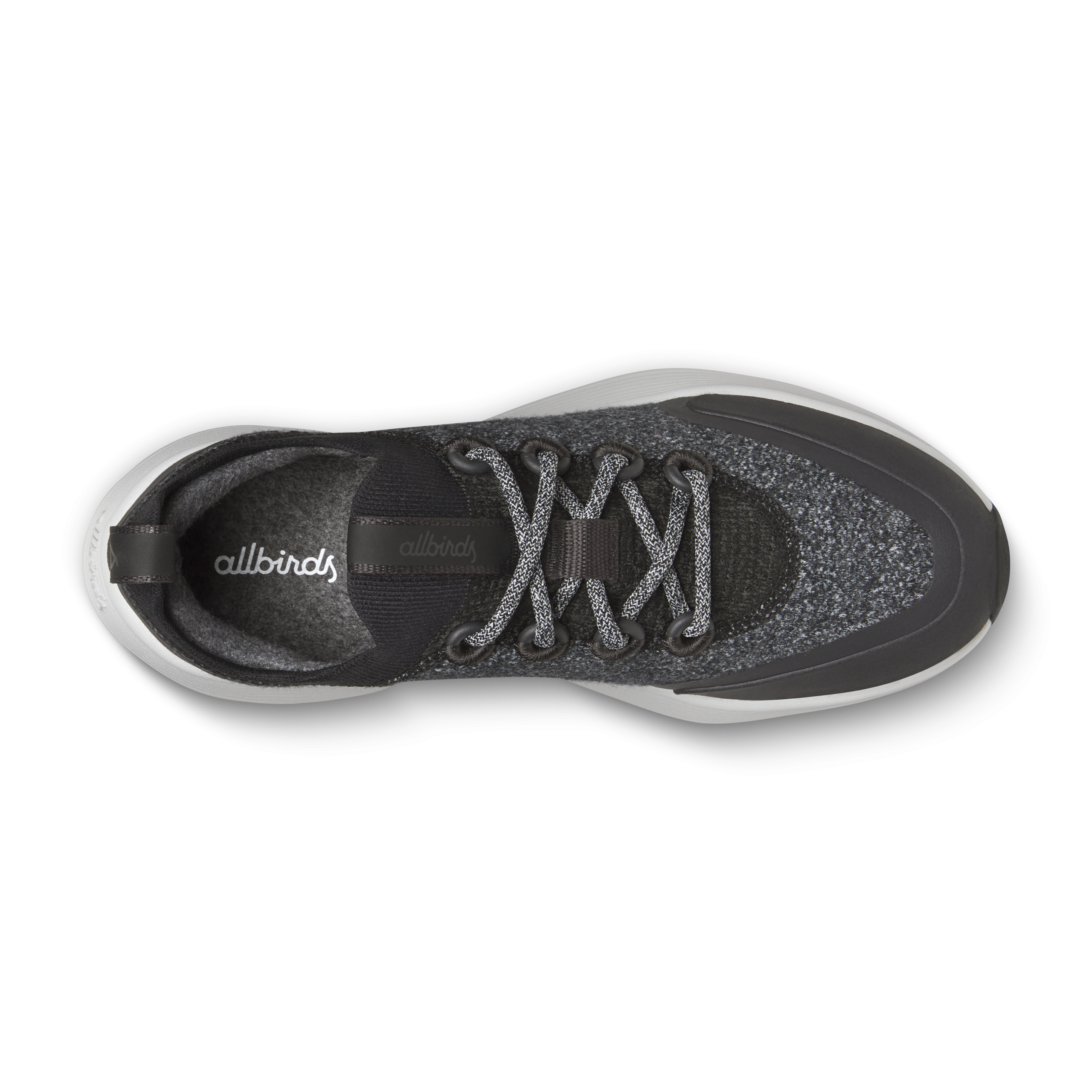 Men's Wool Strider - Dark Grey (Light Grey Sole)