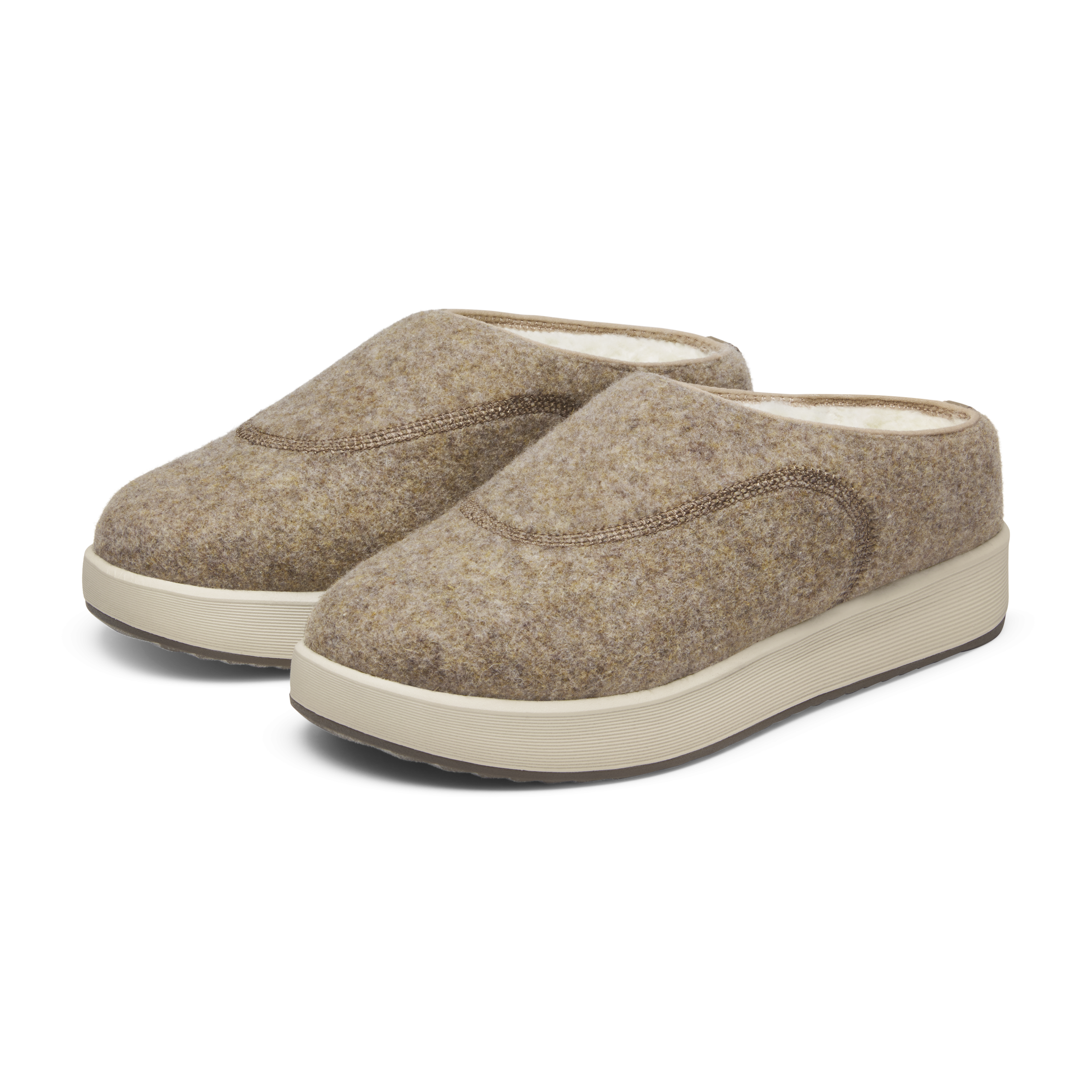 Women's Kiwi Clog - Dark Camel (Stony Cream Sole)