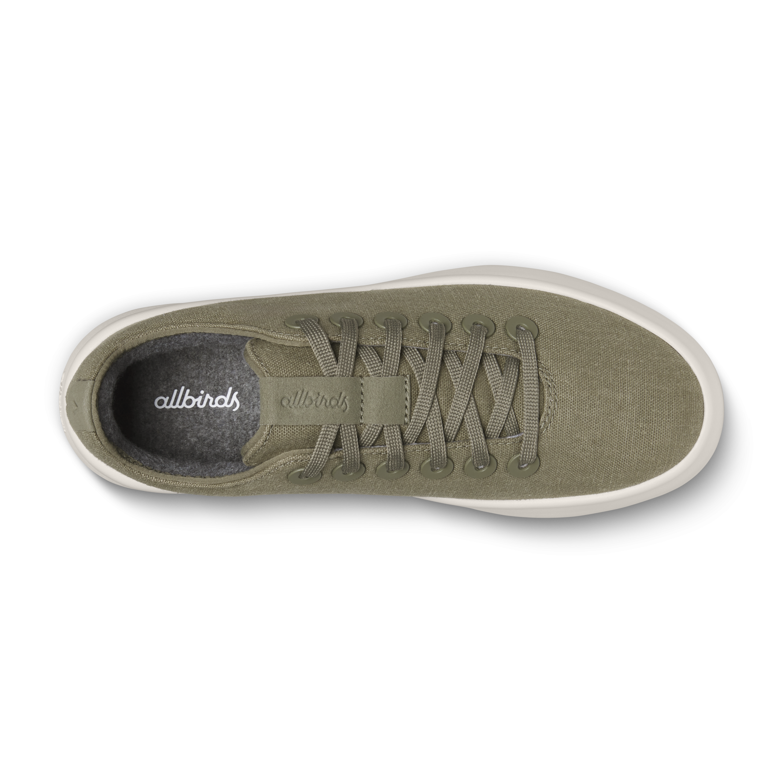 Men's Canvas Cruiser - Burnt Olive (Natural White Sole)