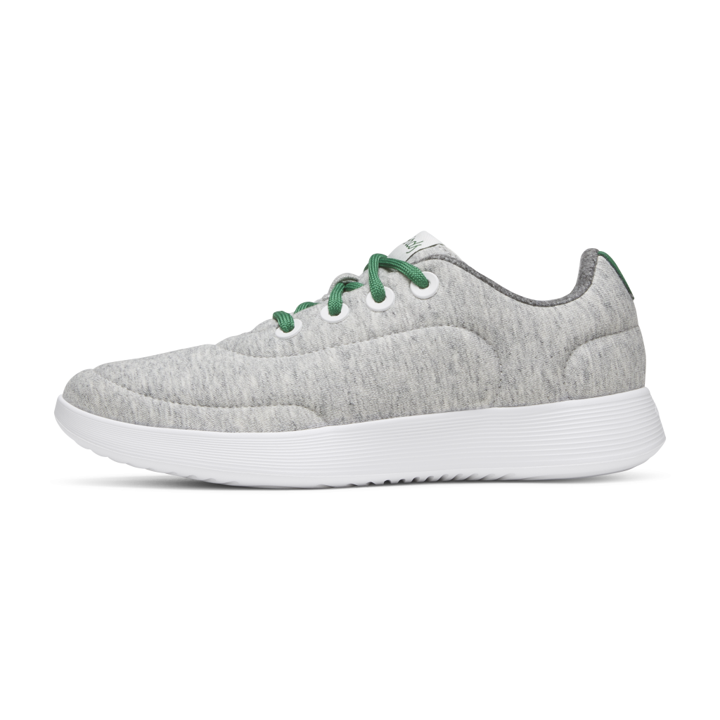 Women's Runner NZ Jersey - Light Grey/Verdant Green (Blizzard Sole)