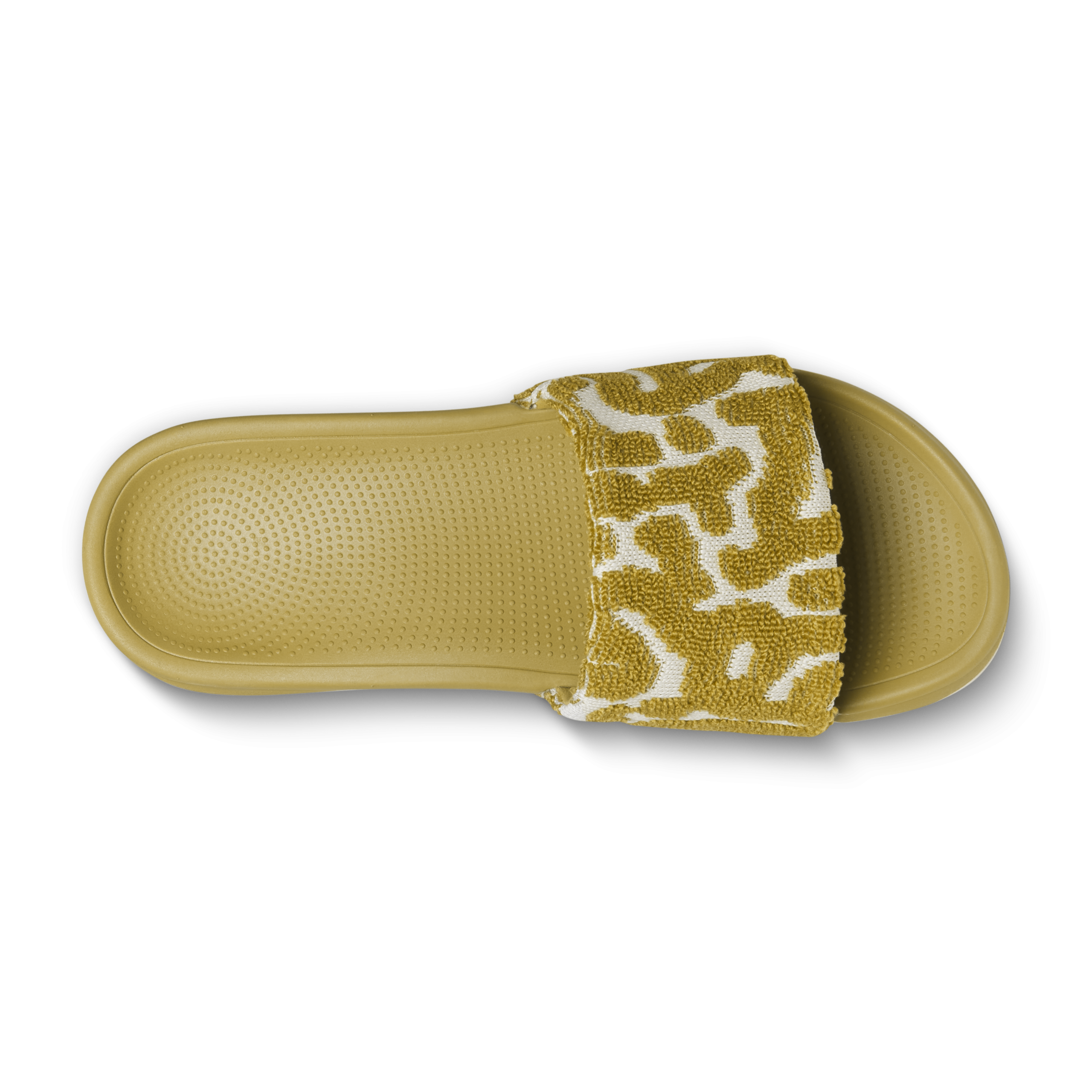 Women's Allbirds Slide Terry - Ochre/Warm White (Ochre Sole)