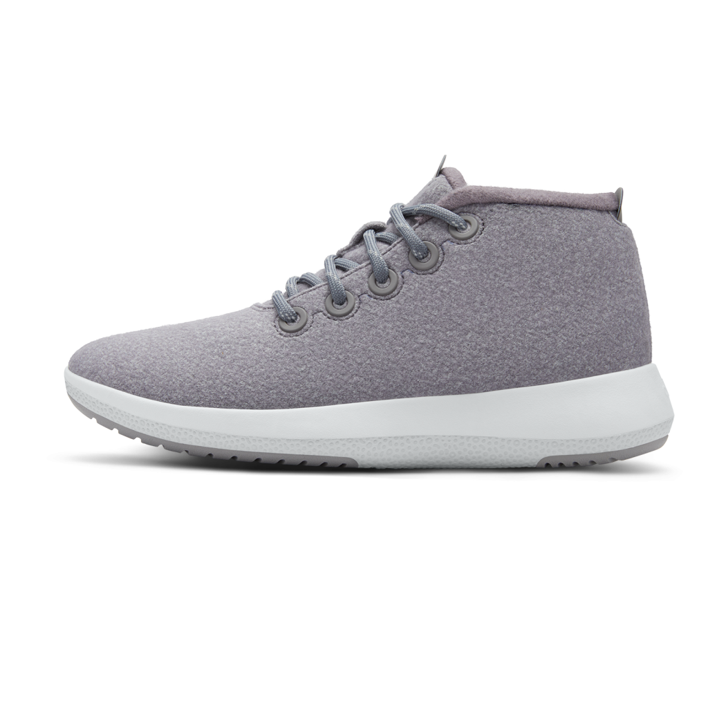 Men's Wool Runner-up Mizzle - Medium Grey (Light Grey Sole)