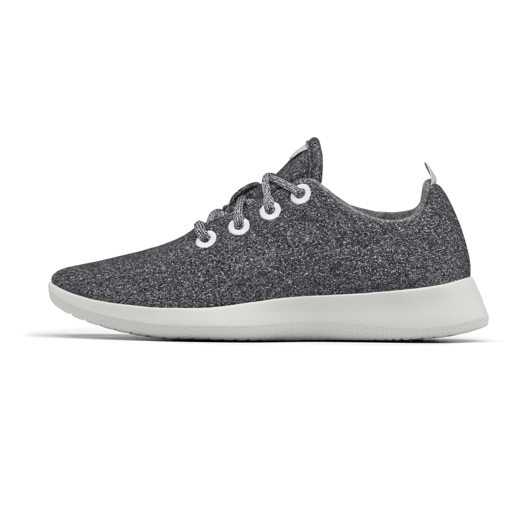 Women's Wool Runner - Natural Grey (Light Grey Sole)